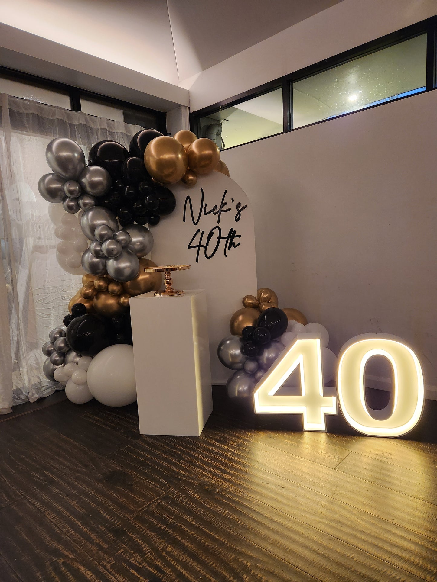 Light up numbers package