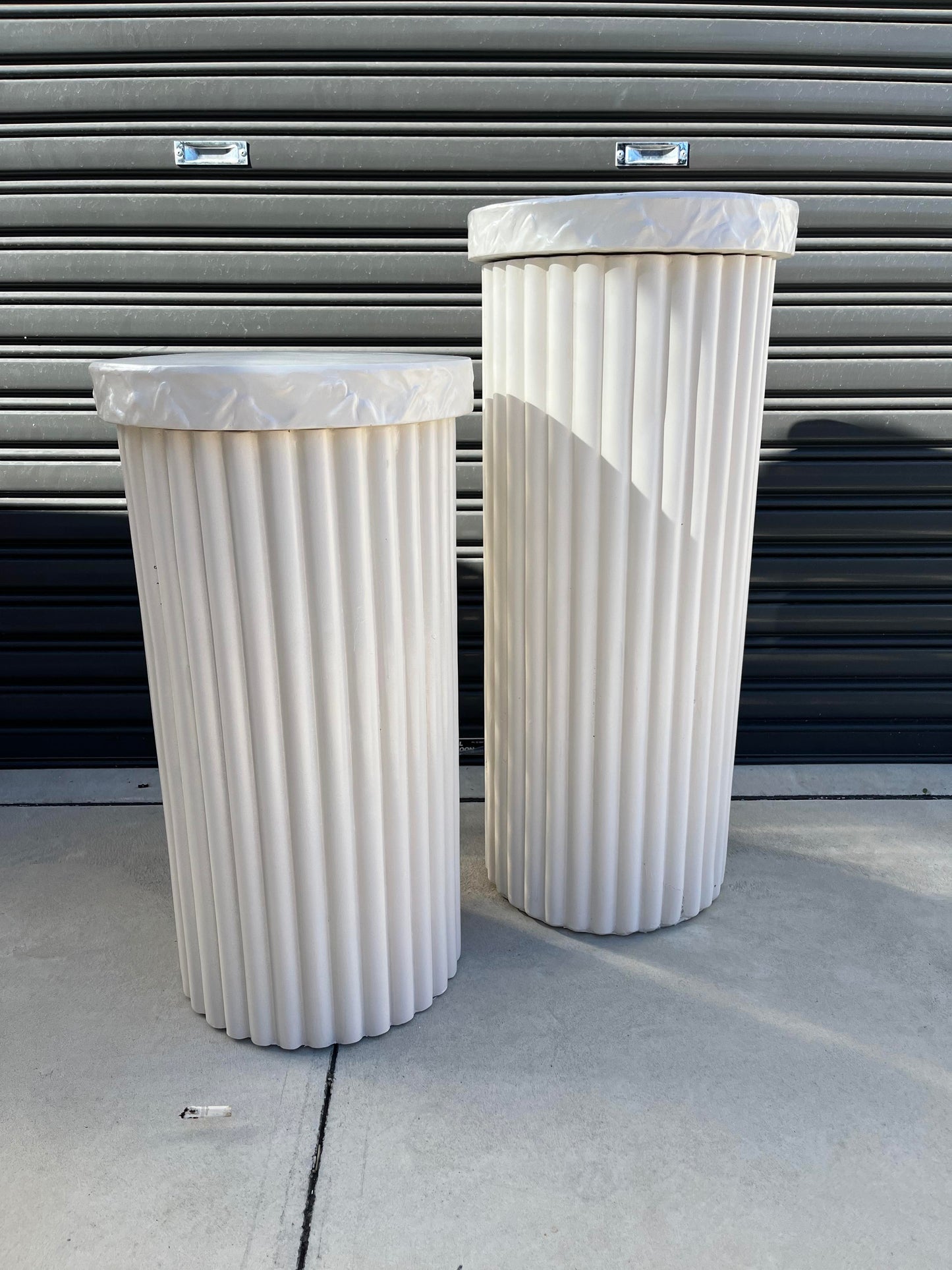 Beige Ripple Plinths