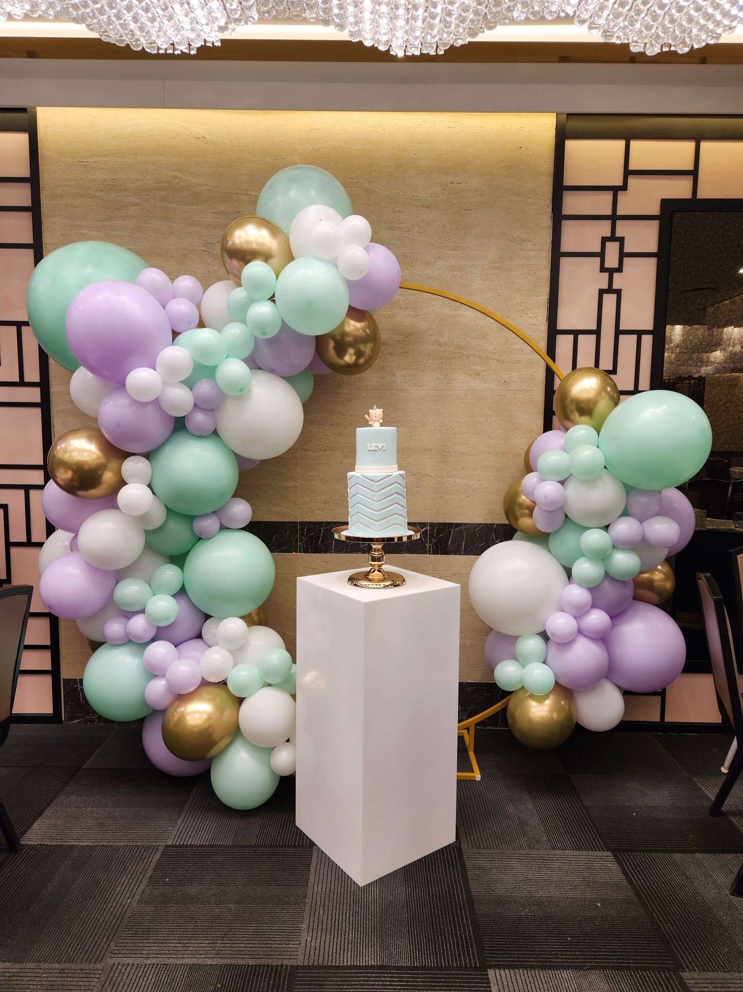 Hoop Package with 1 Plinth