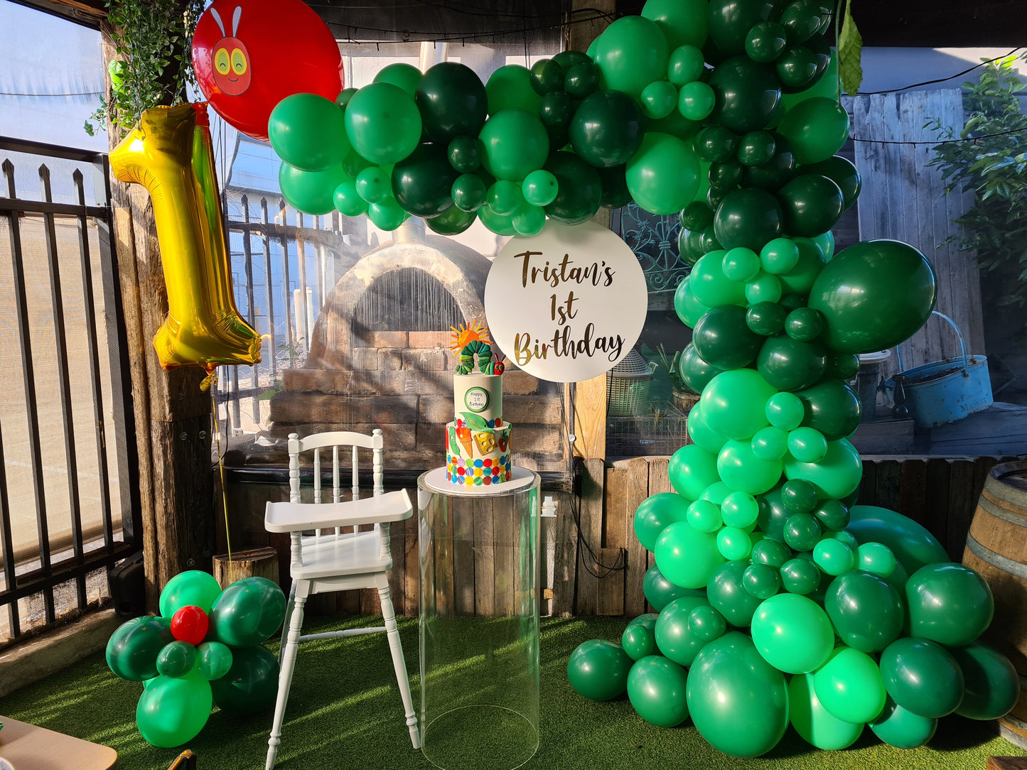 Half Arch on a frame