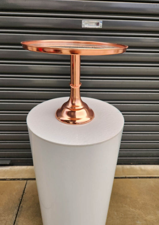 Rose Gold Cake Stand 30cm