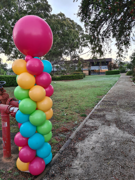 Balloon Column on stand