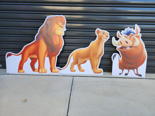 The Lion King Cutouts
