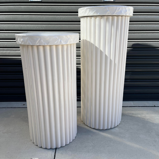 Beige Ripple Plinths