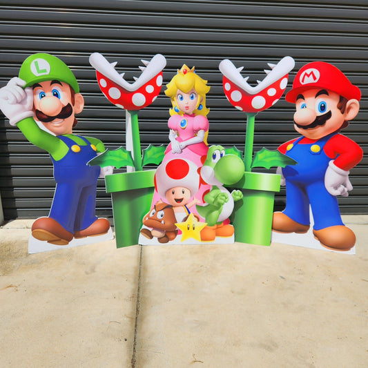 Mario Brothers Cutouts