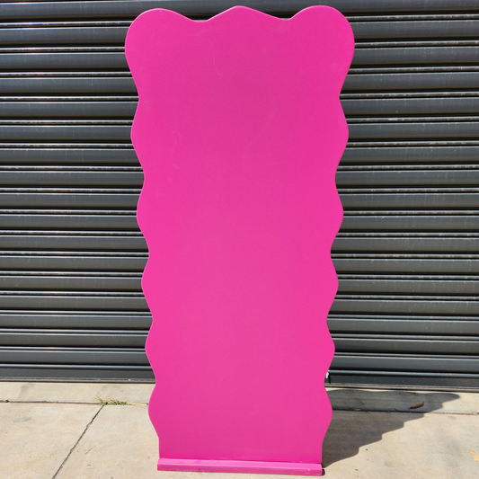 Pink Wave Backdrop