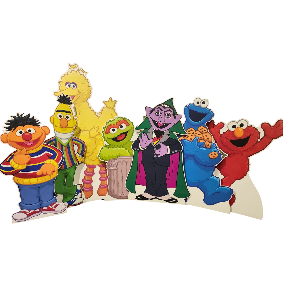 Sesame Street Cutouts