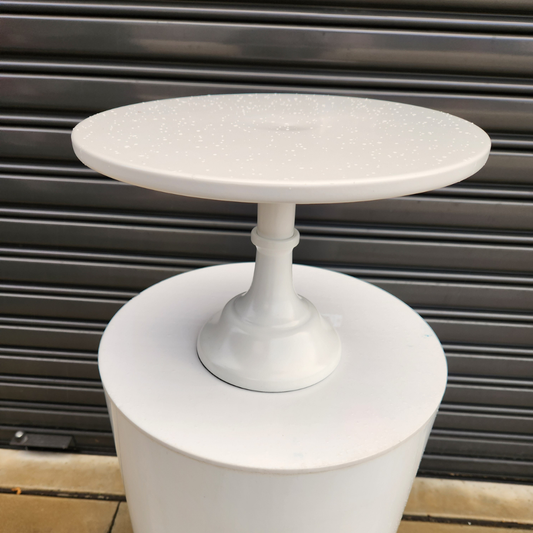 White Cake Stand 30cm
