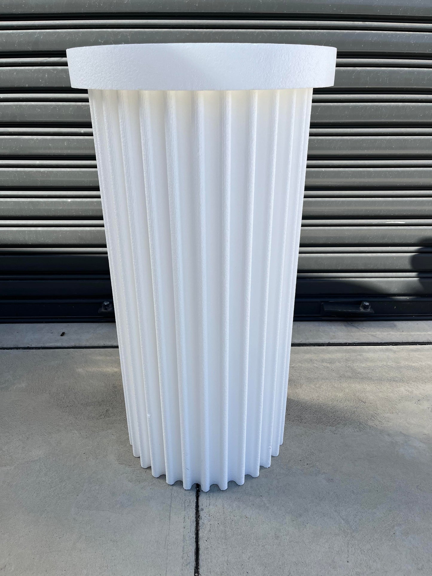 White Ripple Plinths