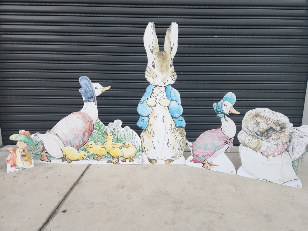 Peter Rabbit Cutouts – Savy Balloons
