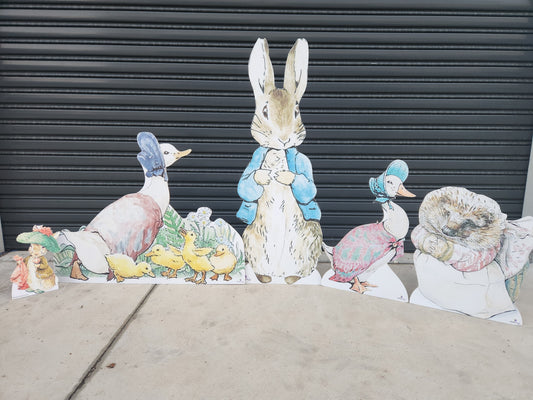 Peter Rabbit Cutouts