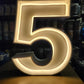 LED Light Up Numbers