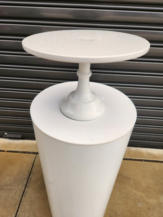 White Cake Stand 30cm