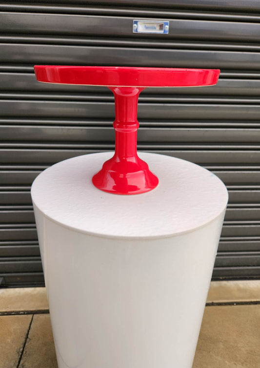 Red Cake Stand 30cm